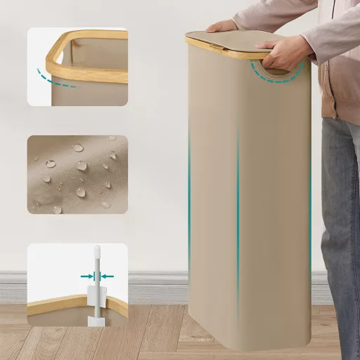 Szennyestartó kivehető hálóval, homok