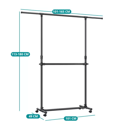 2 szintes ruhatartó állvány