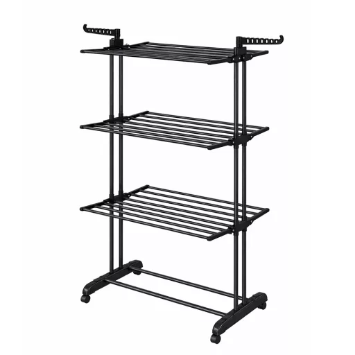 4 szintes ruhaszárító rozsdamentes acél