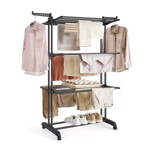 4 szintes ruhaszárító rozsdamentes acél