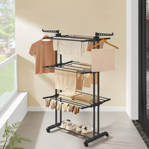 4 szintes ruhaszárító rozsdamentes acél