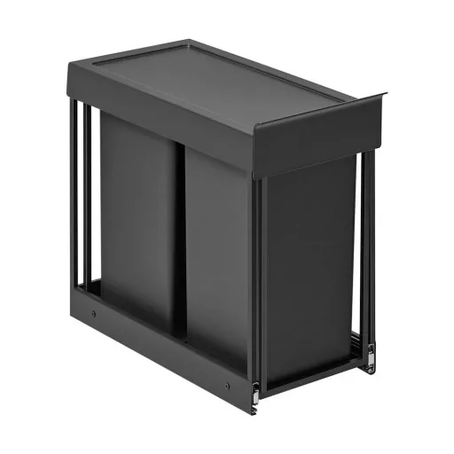 Kihúzható dupla rekeszes szemetes