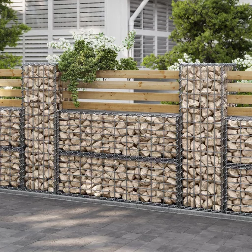 Acél gabionkosár 100 x 30 x 30 cm