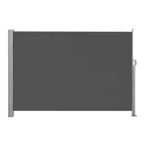 Kihúzható árnyékolófal,  szürke 160x350cm