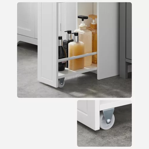 Keskeny piperecikk tároló szekrény