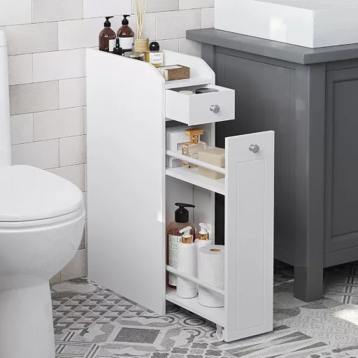 Keskeny piperecikk tároló szekrény