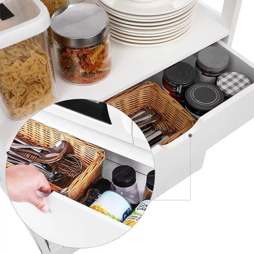 Polcos tárolószekrény 60 x 32,5 x 154 cm