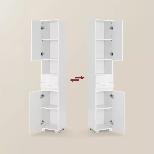 Tárolószekrény 30 x 30 x 170 cm