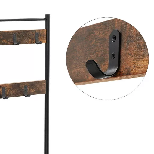 Előszobafal barna 32 x 70 x 175 cm