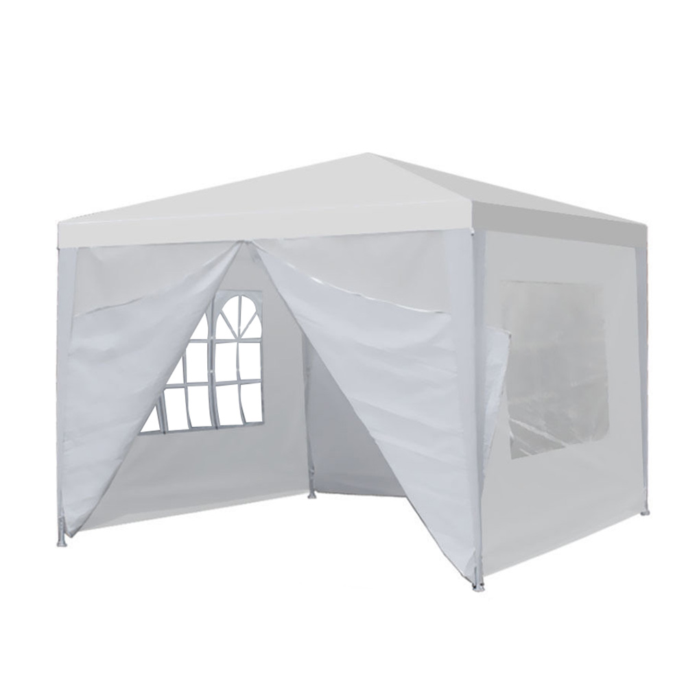 Timelesstools party sátor fehér színben, 3 méretben-3x3 méteres