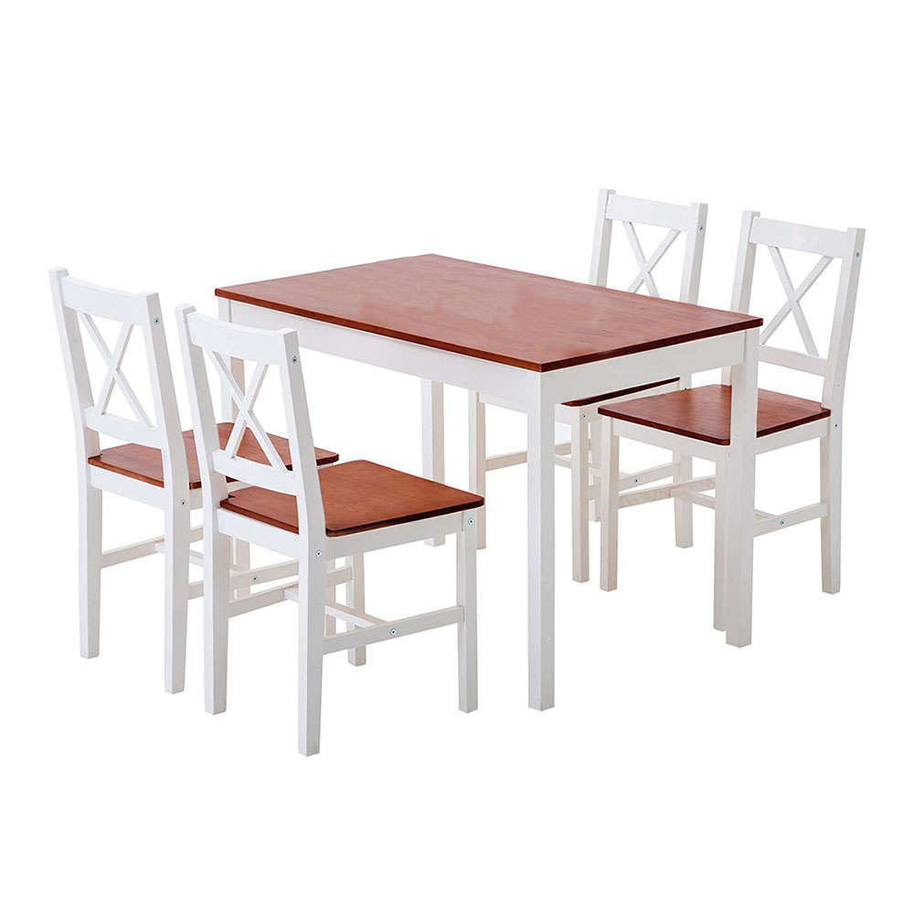 Timelesstools étkezőasztal 4 székkel