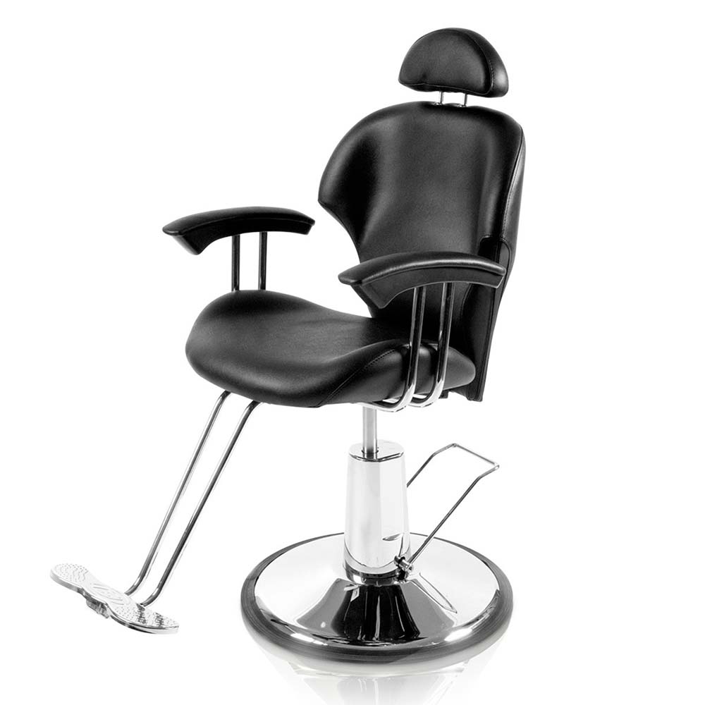 Timelesstools fodrász szék állítható magassággal-fekete