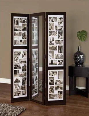 Paraván étkező és nappali elválasztására