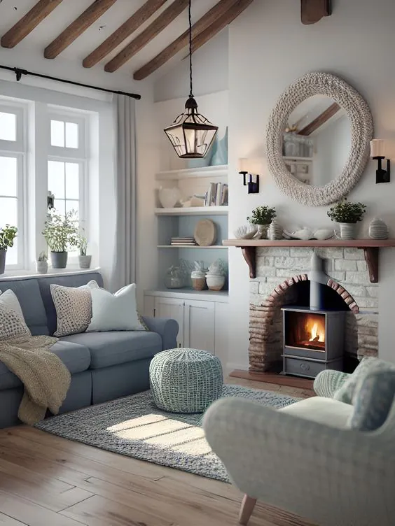Fonott rattan fotel párnával