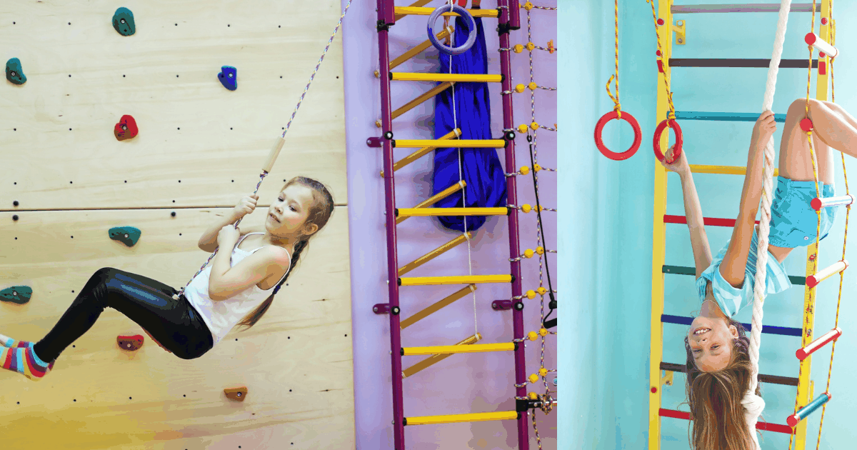 Beltéri sportfal gyerekeknek: szórakoztatás és fejlesztés