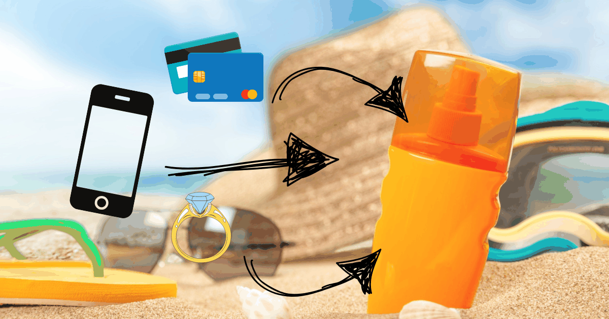 8+1 zseniális trükk, hogy értékeid védve legyenek a strandon